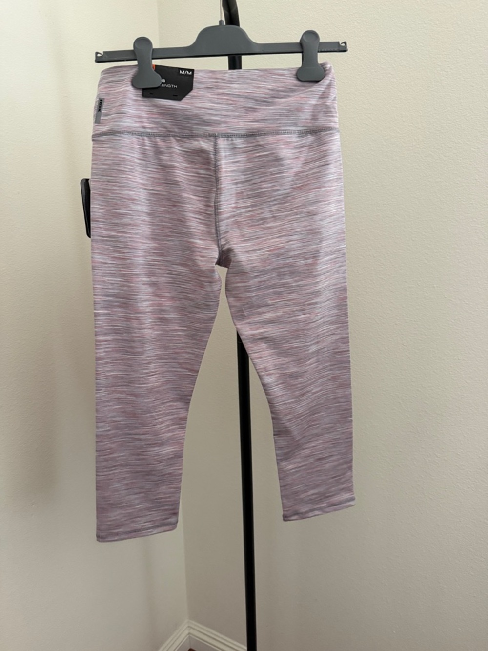 RBX Heathered purple Capri Leggings size M - Picture 7 of 7
